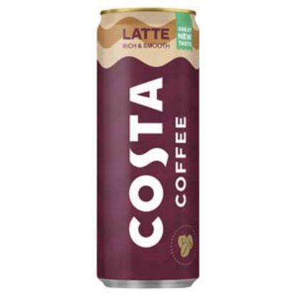 Picture of 250 Costa COFFEE LATTE Can  x12